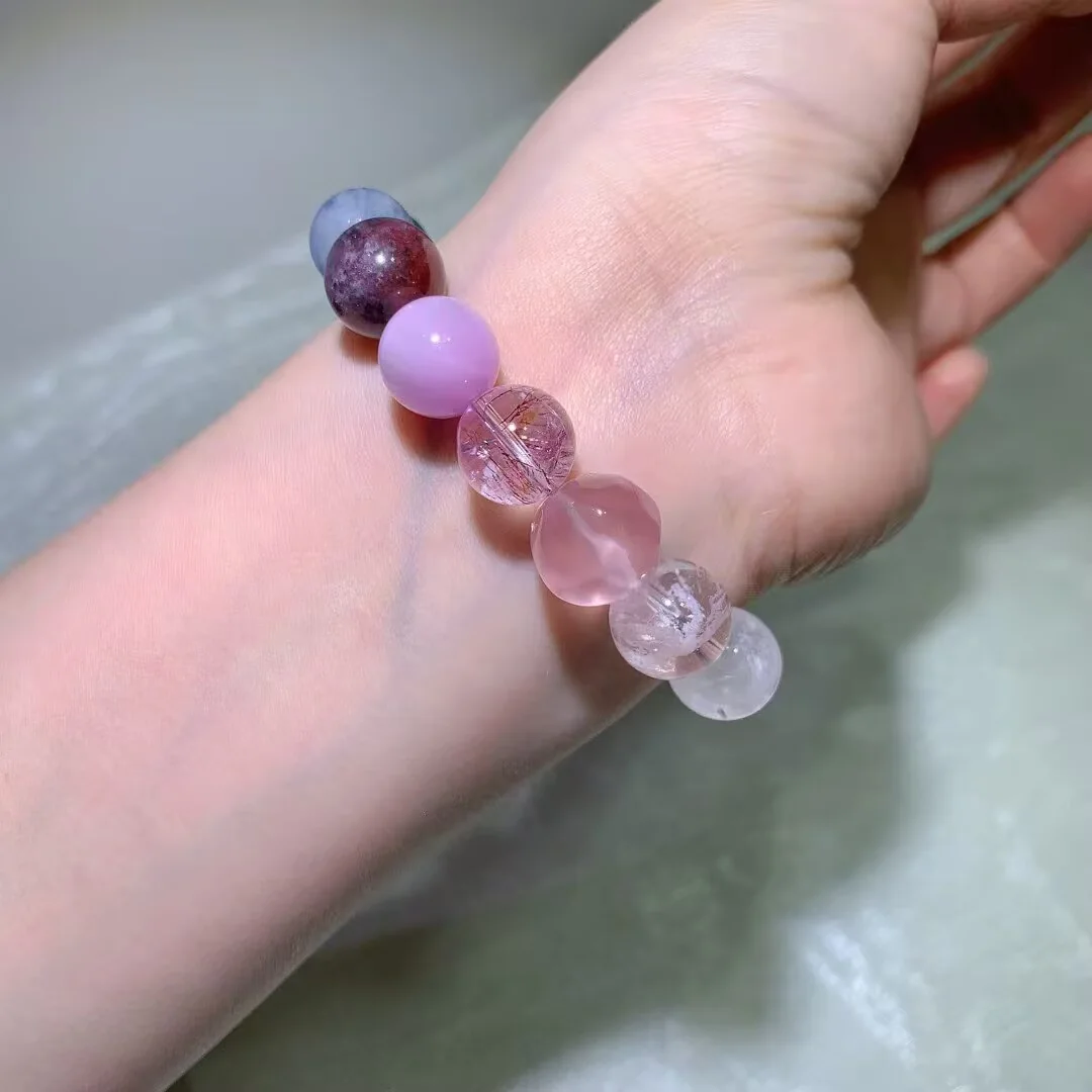 天然多宝手链(二号款 · 约 13mm) — 细节图